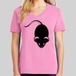 Ladies Core Cotton V Neck Tee Thumbnail