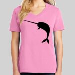 Ladies Core Cotton V Neck Tee Thumbnail