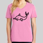 Ladies Core Cotton V Neck Tee Thumbnail