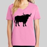 Ladies Core Cotton V Neck Tee Thumbnail