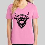 Ladies Core Cotton V Neck Tee Thumbnail