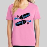 Ladies Core Cotton V Neck Tee Thumbnail