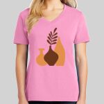 Ladies Core Cotton V Neck Tee Thumbnail