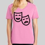 Ladies Core Cotton V Neck Tee Thumbnail