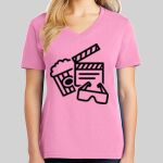 Ladies Core Cotton V Neck Tee Thumbnail