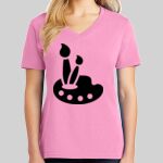 Ladies Core Cotton V Neck Tee Thumbnail