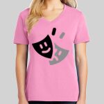 Ladies Core Cotton V Neck Tee Thumbnail