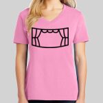 Ladies Core Cotton V Neck Tee Thumbnail