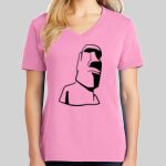 Ladies Core Cotton V Neck Tee Thumbnail