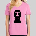 Ladies Core Cotton V Neck Tee Thumbnail