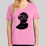 Ladies Core Cotton V Neck Tee Thumbnail
