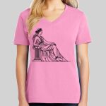 Ladies Core Cotton V Neck Tee Thumbnail