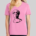 Ladies Core Cotton V Neck Tee Thumbnail