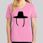 Ladies Core Cotton V Neck Tee Thumbnail