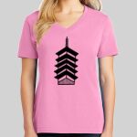 Ladies Core Cotton V Neck Tee Thumbnail