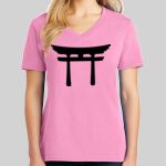 Ladies Core Cotton V Neck Tee Thumbnail