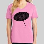 Ladies Core Cotton V Neck Tee Thumbnail
