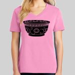 Ladies Core Cotton V Neck Tee Thumbnail
