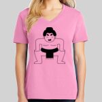 Ladies Core Cotton V Neck Tee Thumbnail