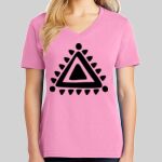 Ladies Core Cotton V Neck Tee Thumbnail