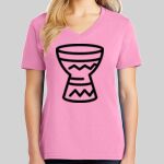 Ladies Core Cotton V Neck Tee Thumbnail