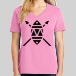 Ladies Core Cotton V Neck Tee Thumbnail