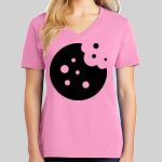 Ladies Core Cotton V Neck Tee Thumbnail