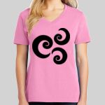 Ladies Core Cotton V Neck Tee Thumbnail