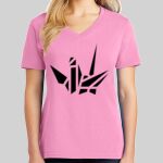 Ladies Core Cotton V Neck Tee Thumbnail
