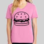 Ladies Core Cotton V Neck Tee Thumbnail