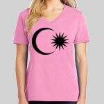 Ladies Core Cotton V Neck Tee Thumbnail