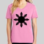 Ladies Core Cotton V Neck Tee Thumbnail