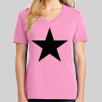 Ladies Core Cotton V Neck Tee Thumbnail