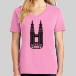 Ladies Core Cotton V Neck Tee Thumbnail