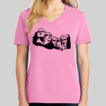 Ladies Core Cotton V Neck Tee Thumbnail