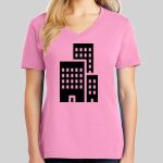 Ladies Core Cotton V Neck Tee Thumbnail