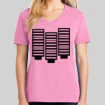 Ladies Core Cotton V Neck Tee Thumbnail