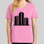 Ladies Core Cotton V Neck Tee Thumbnail