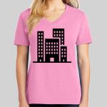 Ladies Core Cotton V Neck Tee Thumbnail