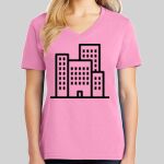 Ladies Core Cotton V Neck Tee Thumbnail