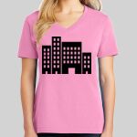 Ladies Core Cotton V Neck Tee Thumbnail