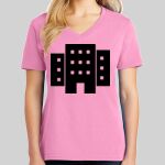 Ladies Core Cotton V Neck Tee Thumbnail