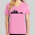 Ladies Core Cotton V Neck Tee Thumbnail