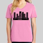 Ladies Core Cotton V Neck Tee Thumbnail