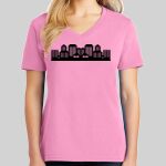 Ladies Core Cotton V Neck Tee Thumbnail