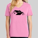 Ladies Core Cotton V Neck Tee Thumbnail