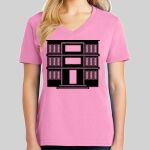 Ladies Core Cotton V Neck Tee Thumbnail