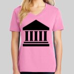 Ladies Core Cotton V Neck Tee Thumbnail