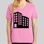 Ladies Core Cotton V Neck Tee Thumbnail