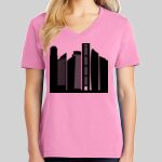 Ladies Core Cotton V Neck Tee Thumbnail